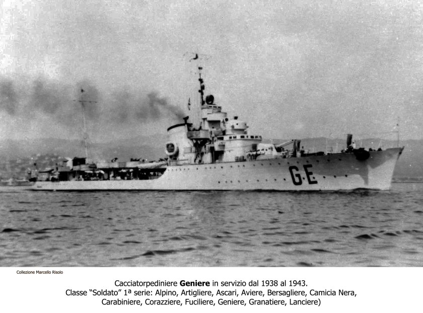 Итальянские эсминцы второй мировой