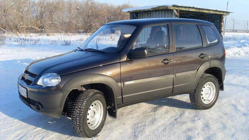 Нива Шевроле графит 2