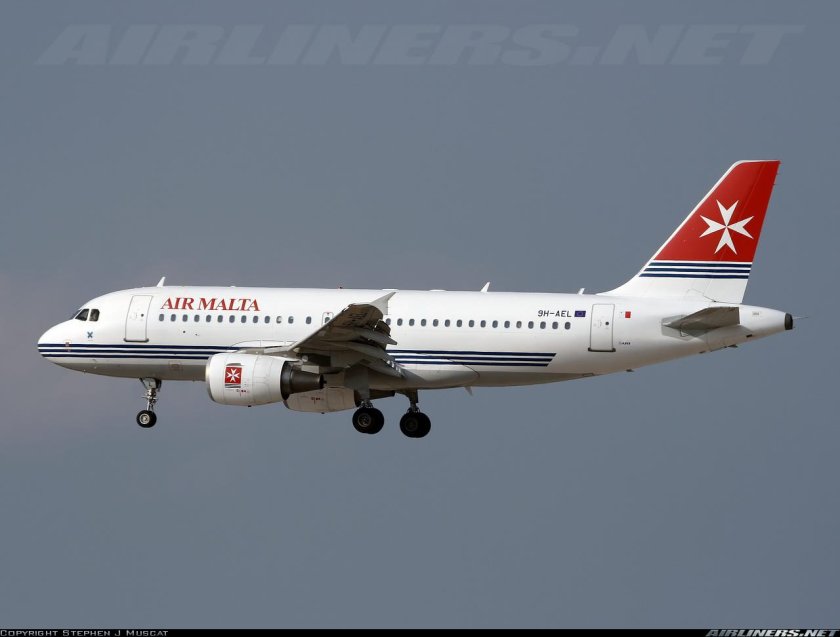 Мальта с самолета