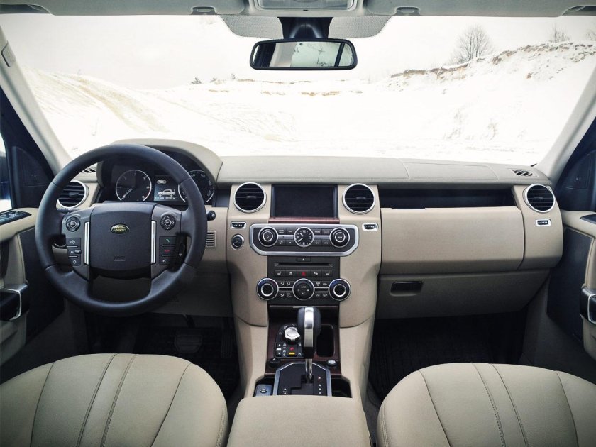 Land Rover Discovery 4 салон