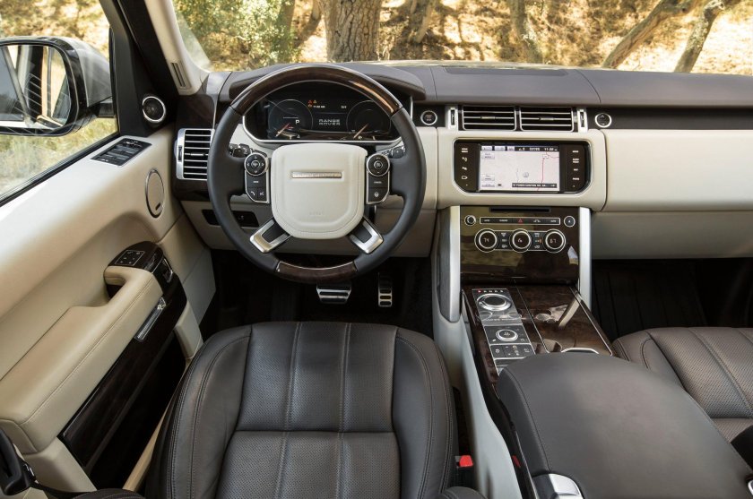 Land Rover range Rover салон