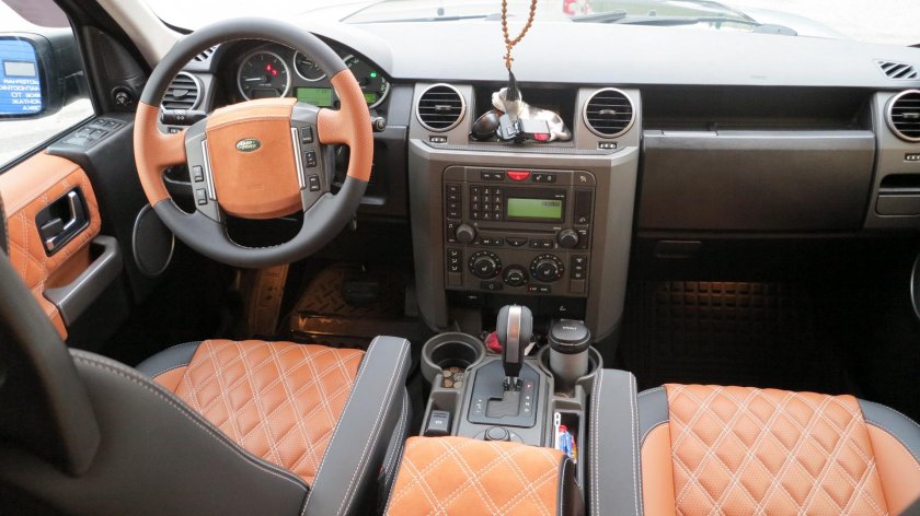Land Rover Discovery 3 салон