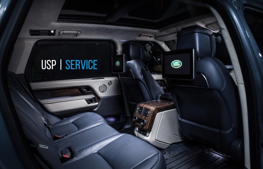 Land Rover range Rover l405 салон