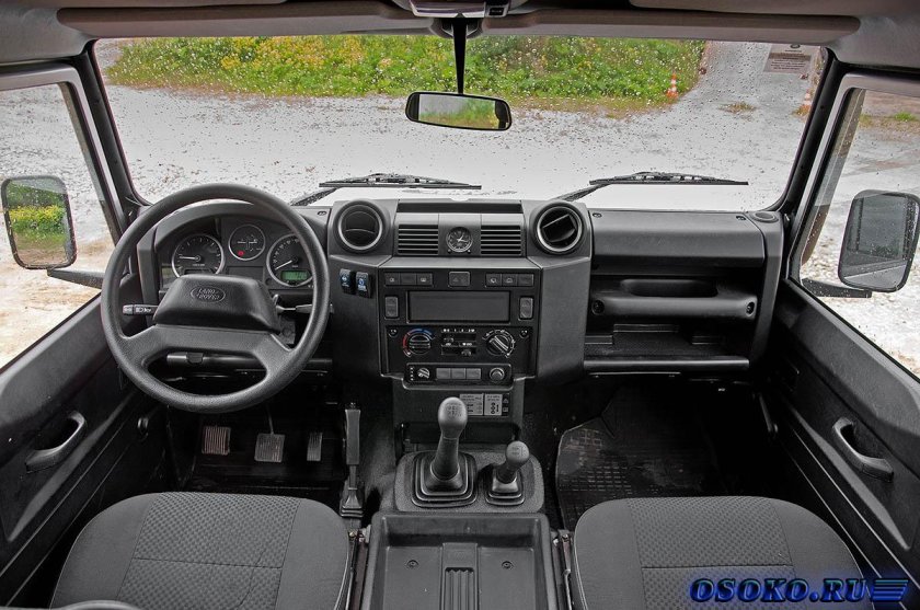Ленд Ровер Дефендер 110 салон
