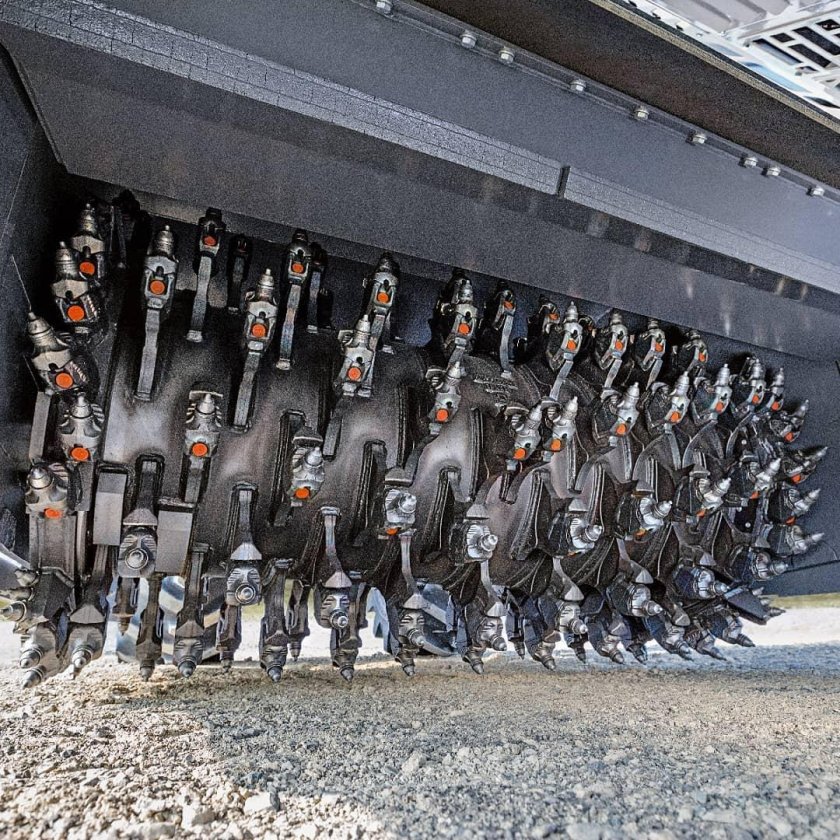 Ресайклер Виртген барабан