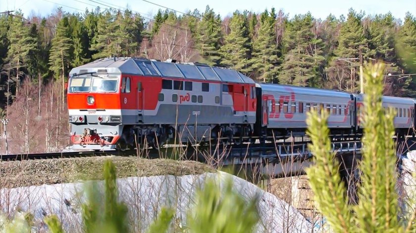 Туристический поезд в Архангельск