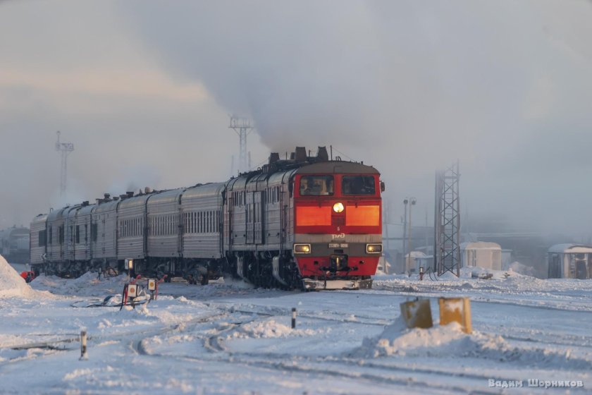 Железная дорога Воркута Лабытнанги