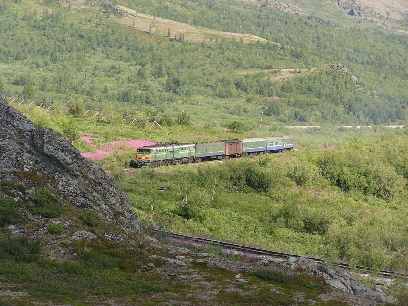 Железная дорога Воркута Лабытнанги