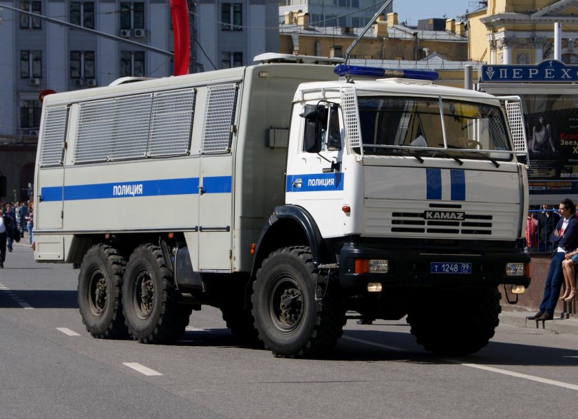 КАМАЗ 43114 ОМОН