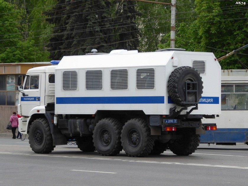 КАМАЗ 5350 автозак