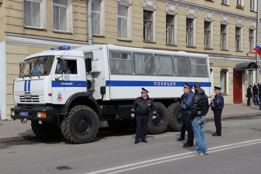 КАМАЗ 5350 полиция