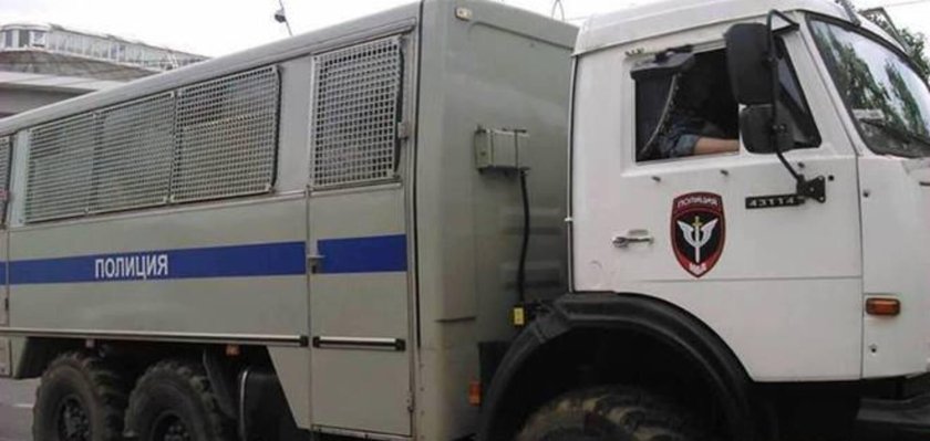 КАМАЗ-65117 автозак полиции