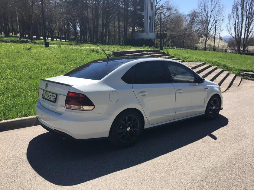 Спойлер gt Polo sedan