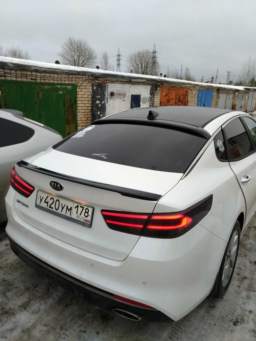 Kia Optima 2019 чорни криша