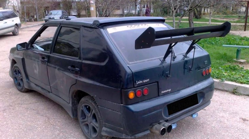 Спойлер ВАЗ 2114 спорт