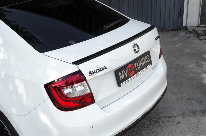 Спойлер Шкода Рапид 2016