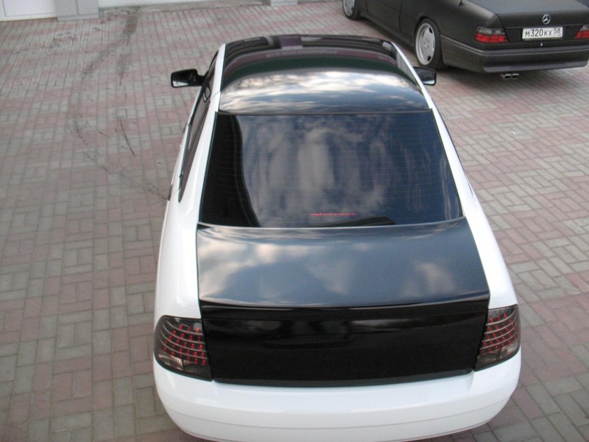 Капот крыша багажник в пленке