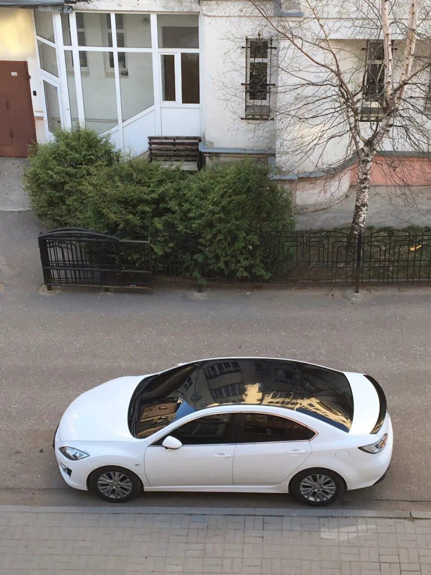 Mazda 6 GH крыша черный