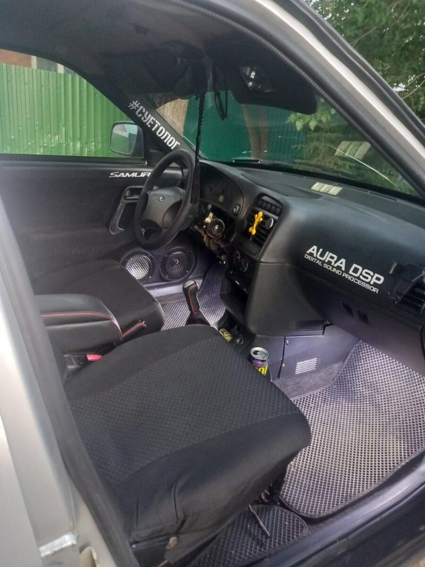 Тюнинг салона ВАЗ 2112