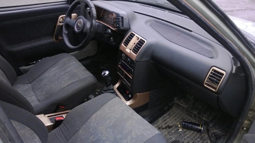 ВАЗ 2110 салон алькантара