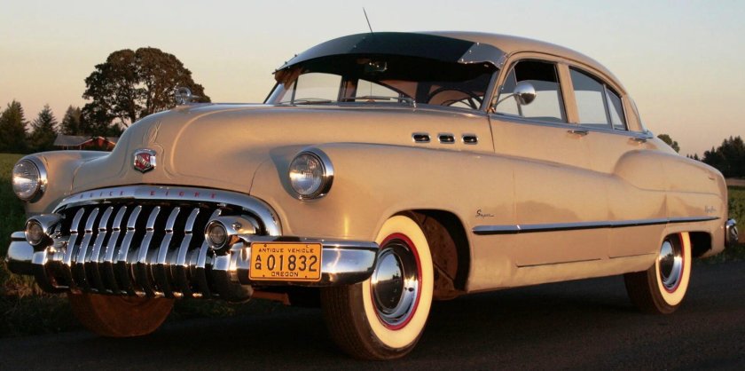 Buick eight super sedan 1950