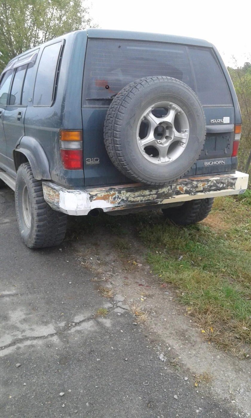 Силовой бампер Исузу Бигхорн