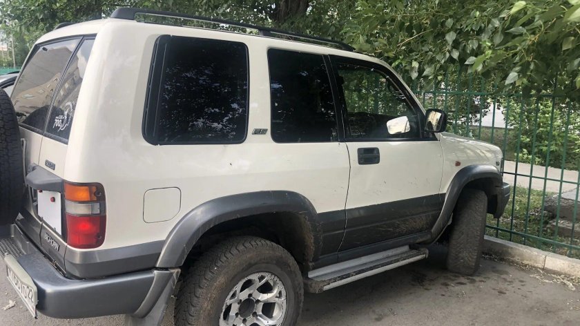Силовой бампер Isuzu Bighorn