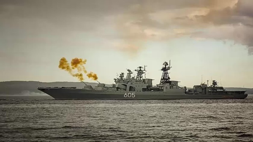 Адмирал Левченко большой противолодочный корабль