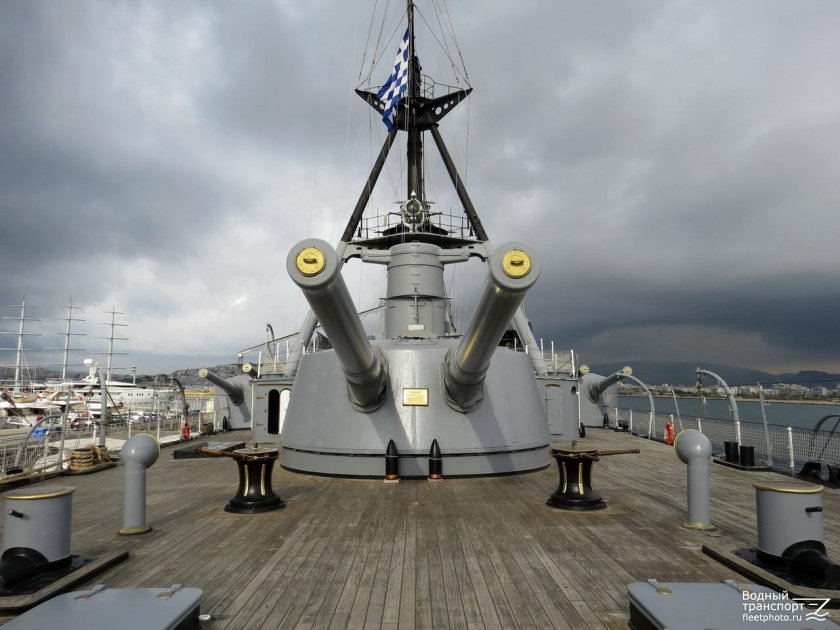 Крейсер Аврора палуба