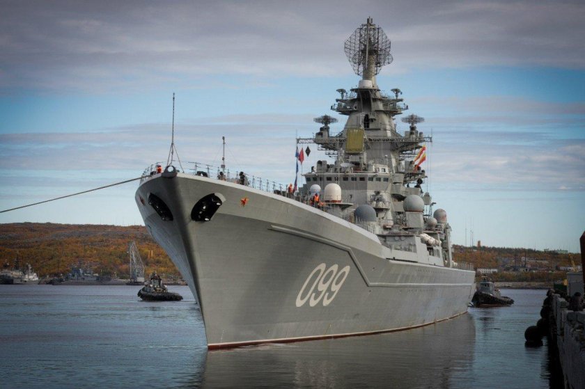 Атомный ракетный крейсер Петр Великий