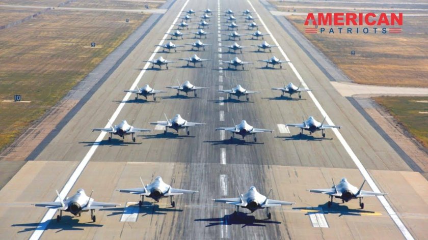 ВВС США истребители f 35