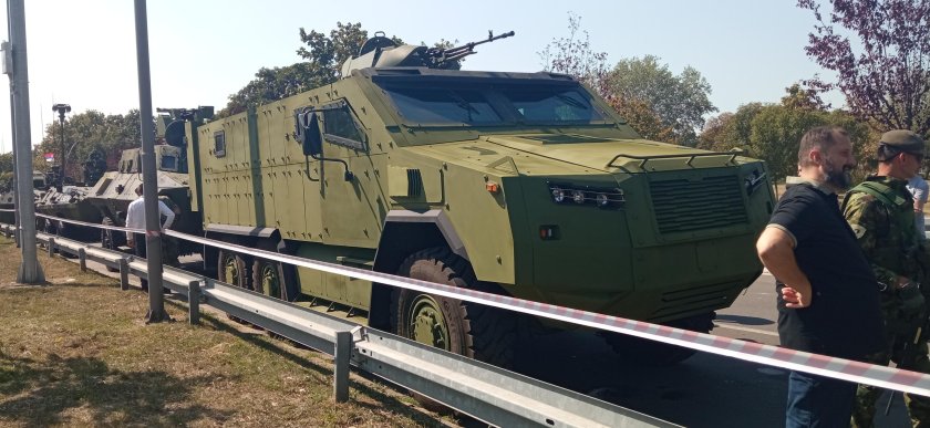 Сербская бронированная машина м-20 MRAP 6x6
