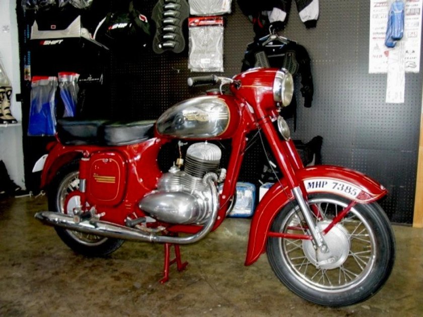 Мотоцикл Ява Чехословакия