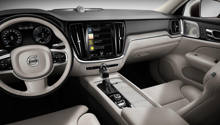 Новый Вольво s60 салон