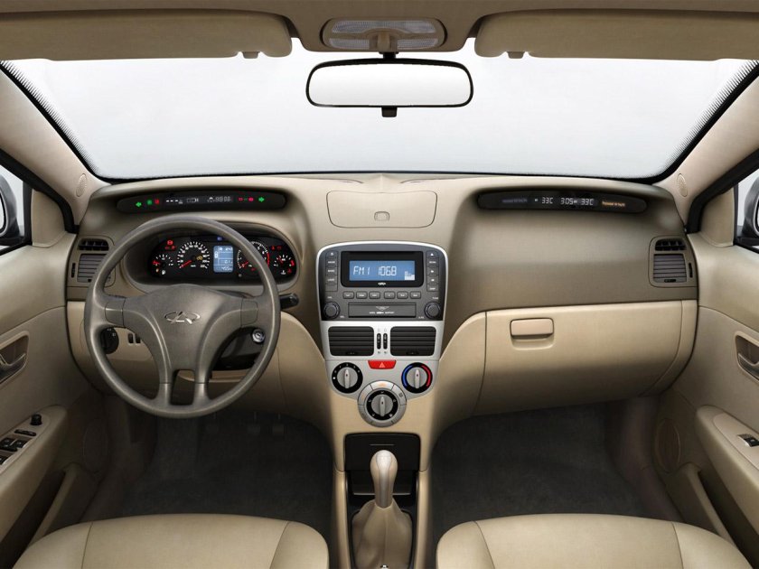 Чери бонус а13 салон