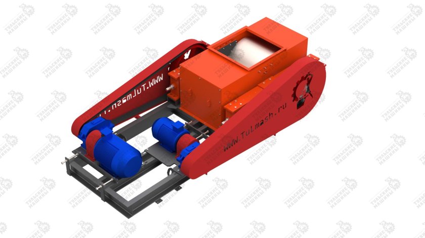 Дробилка валково-зубчатая дшз-2/250