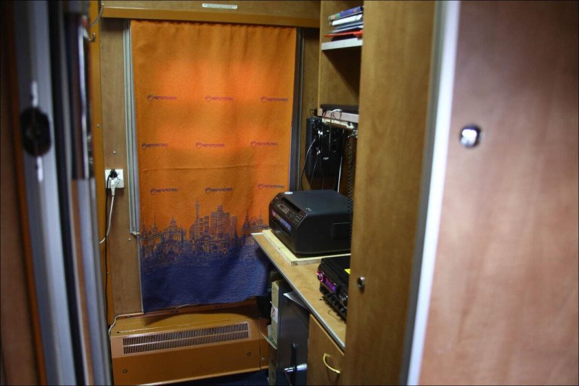 Радиокупе в штабном вагоне