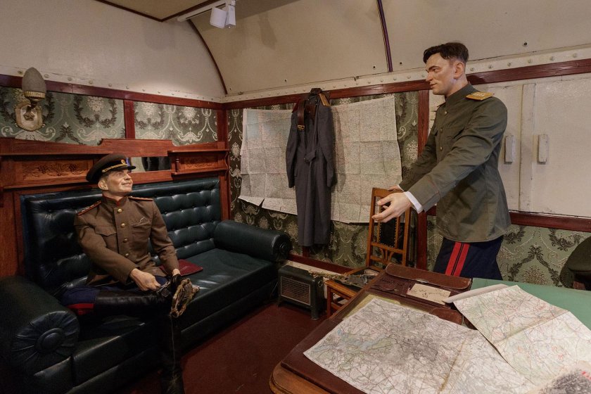 Иммерсивная инсталляция поезд Победы