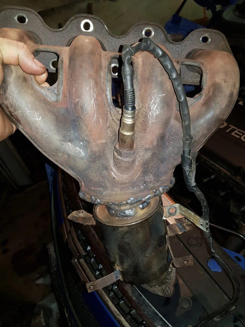 Обманка катализатора на Шевроле Круз 1.6