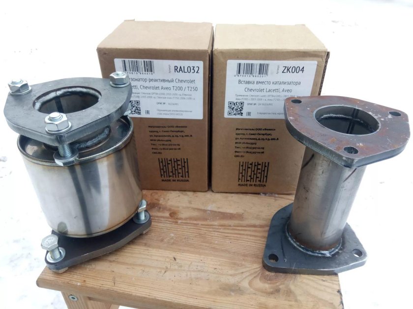 Проставка катализатора Шевроле Круз 1.6 109 л.с