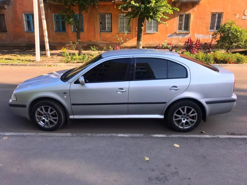 Шкода Октавия 2008 тонированная