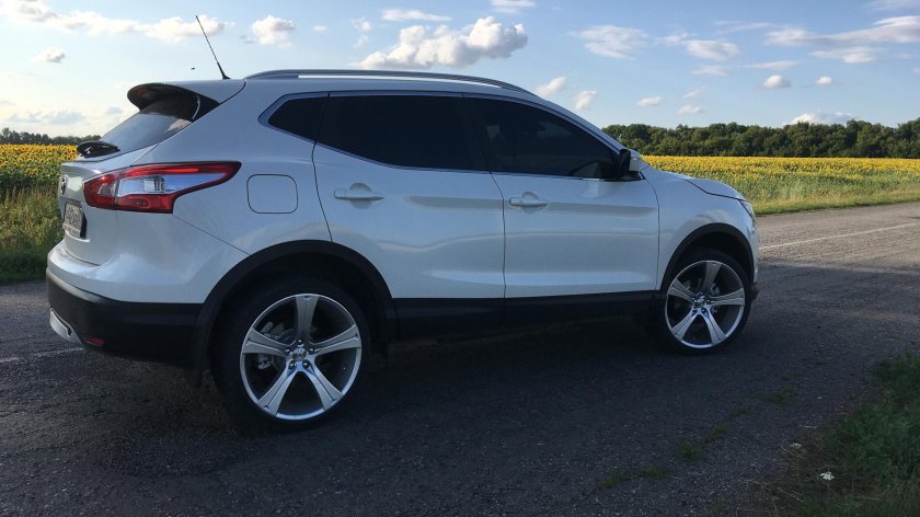 Кашкай на 20 колесах