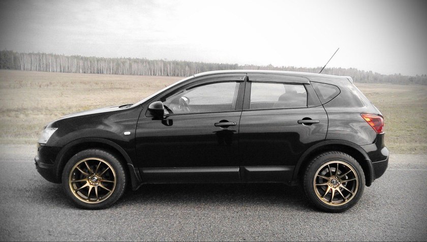 Nissan Qashqai j10 на 18 дисках