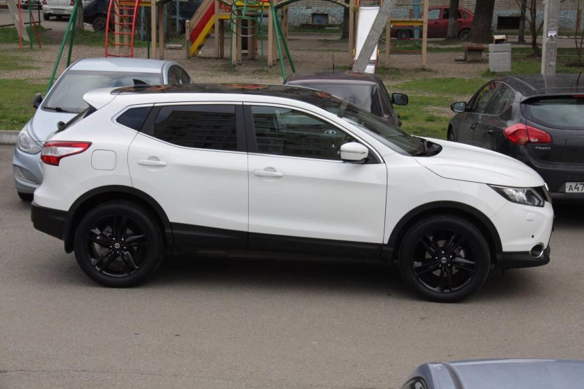 Qashqai j11 белый