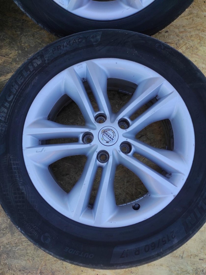 Литые диски 17 на ниссан кашкай
