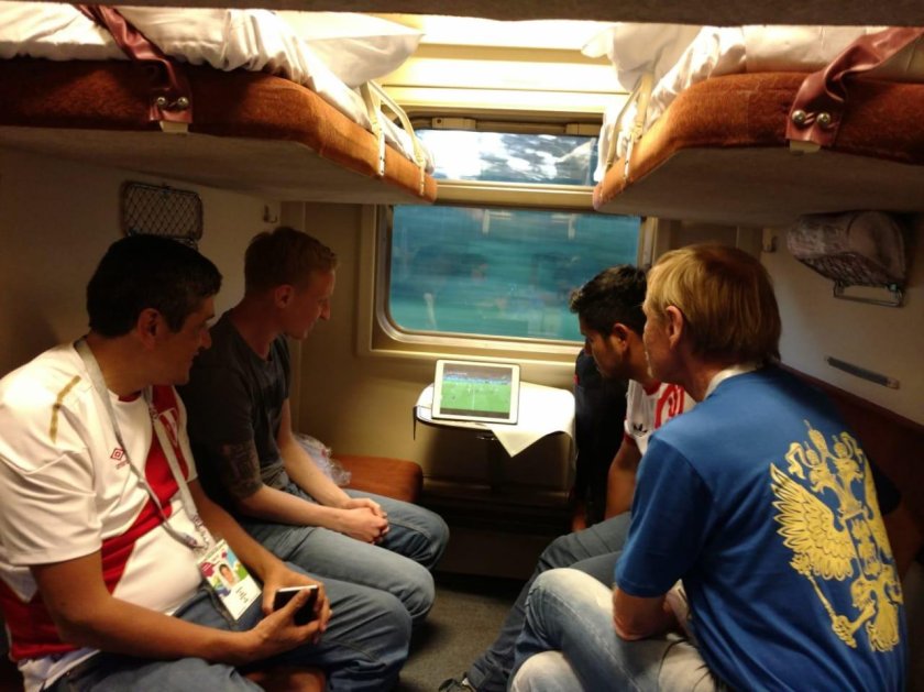 Фирменный поезд Мордовия 042й