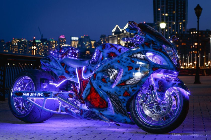 Мотоцикл Хаябуса Харлей