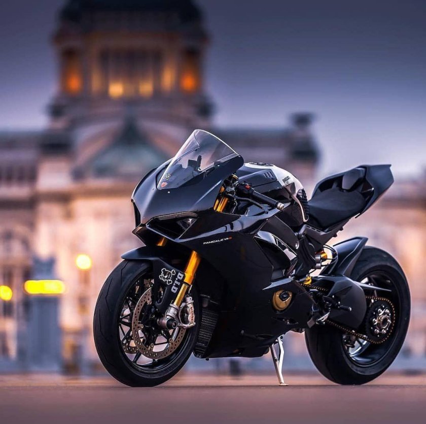 Дукати мотоцикл синий