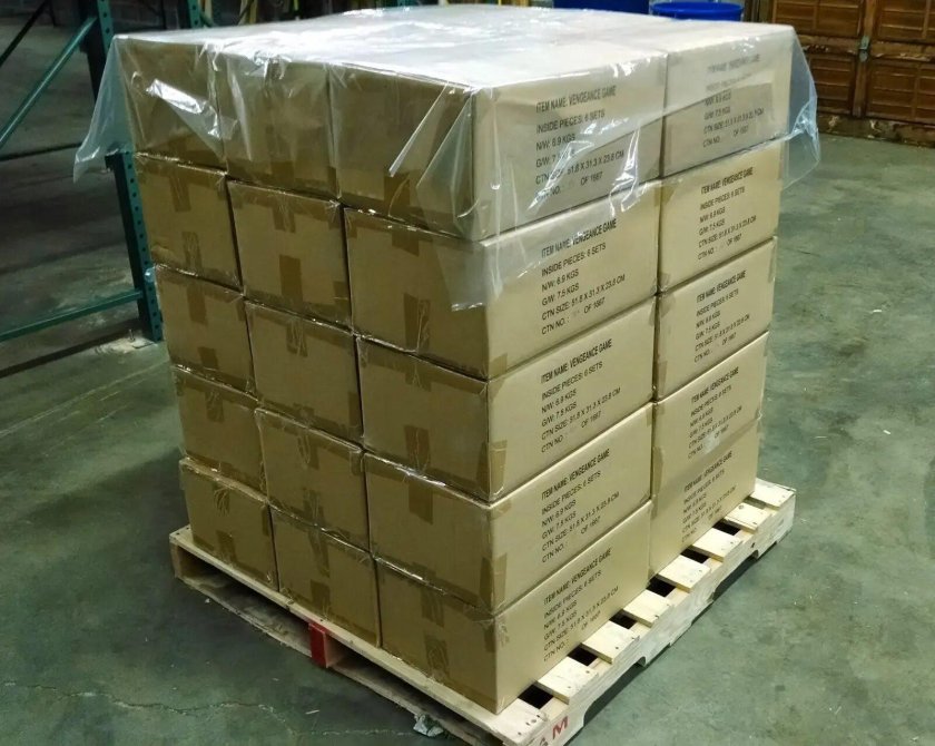 Груз на паллете