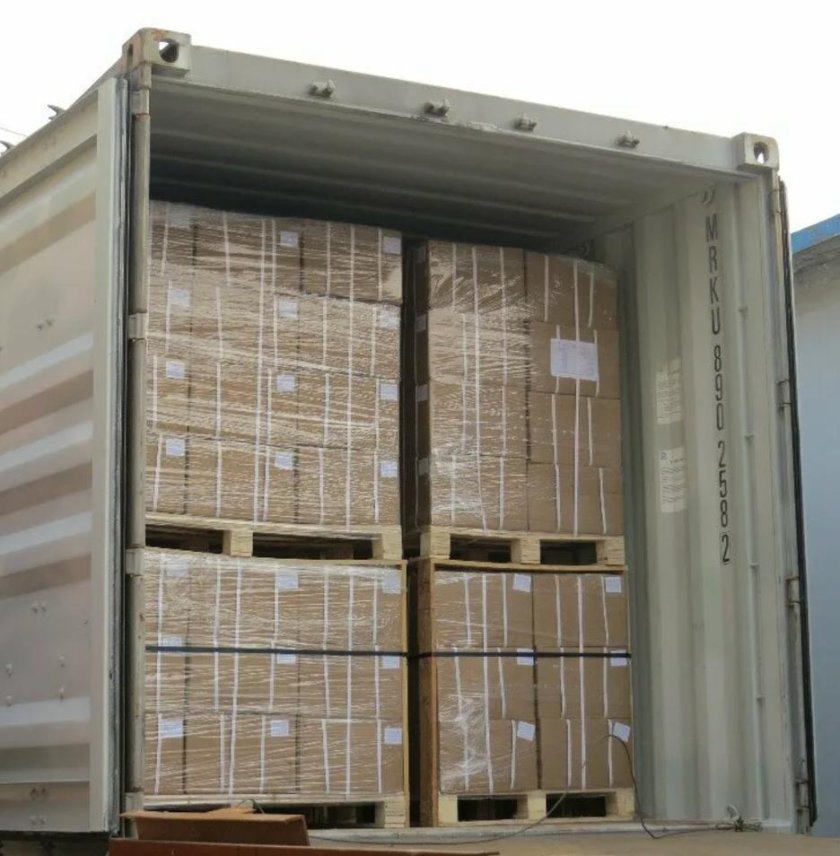 23 Паллета в рефрижераторе